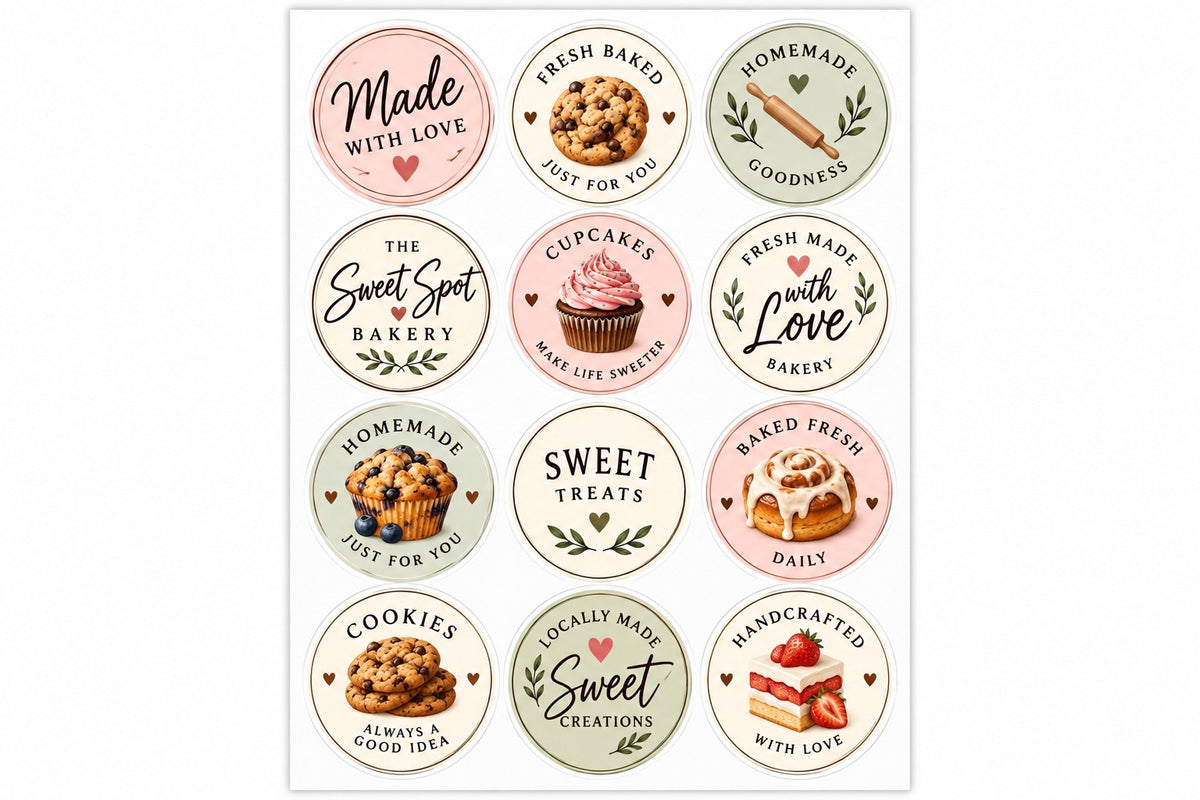 8.5" x 11" Sticker Sheet