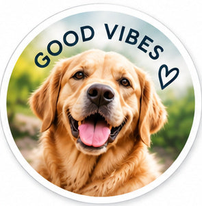 3" x 3" Square, Circle or Custom Cut